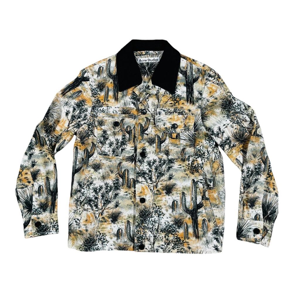 ACNE STUDIOS CACTUS PRINT SIZE MEDIUM JACKET